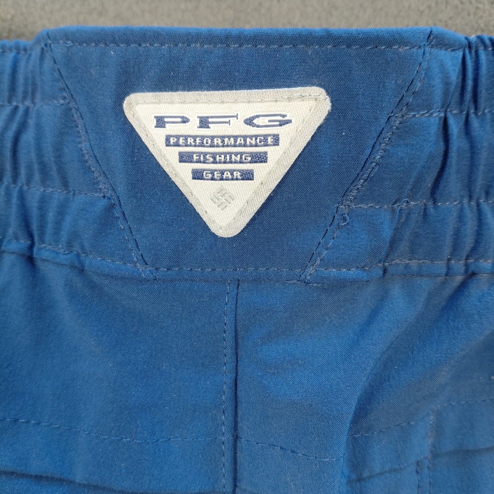 Columbia PFG Mens XL Fishing Shorts Elastic Waist Drawstring Outdoor 5in Inseam - Picture 6 of 13